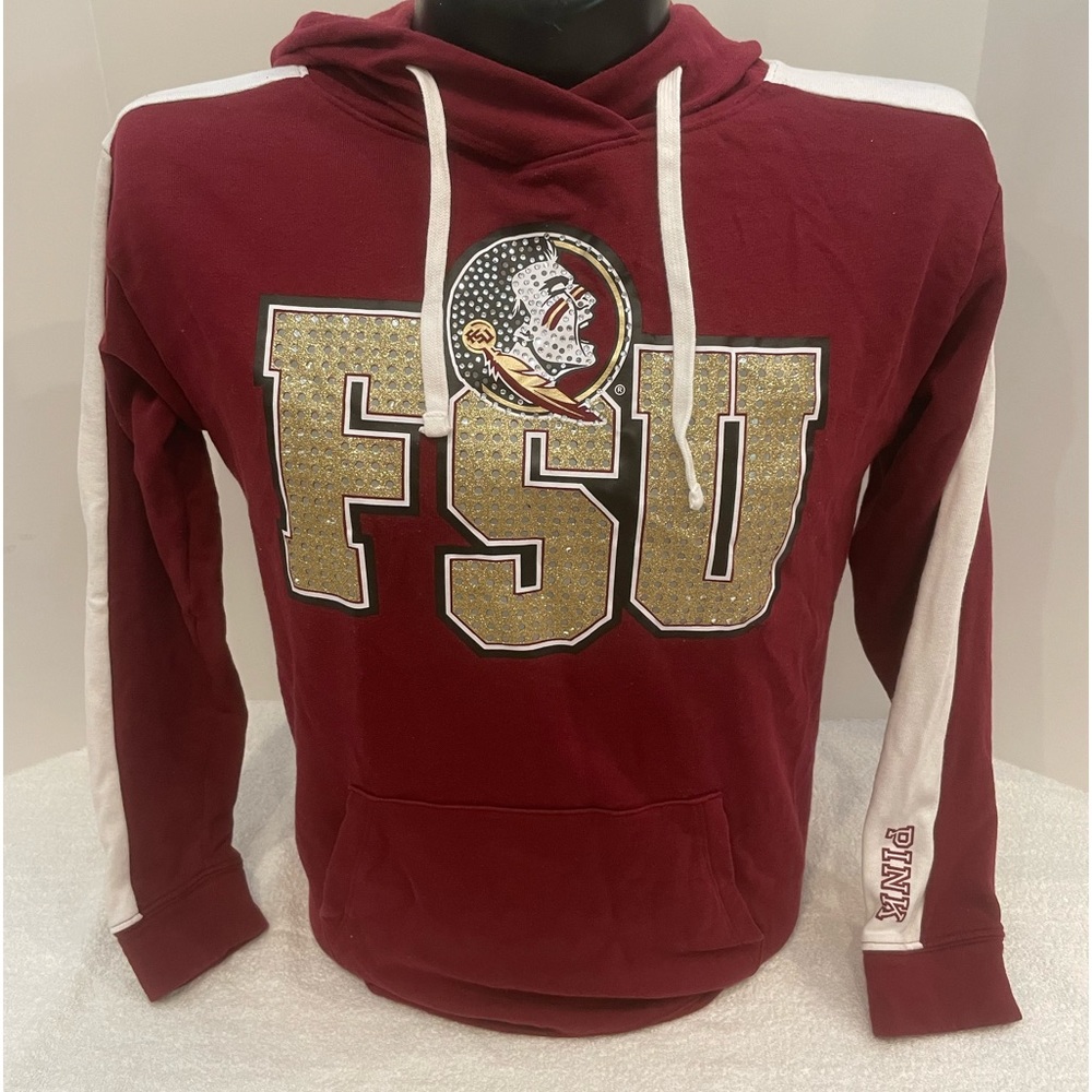 Woman’s University of Florida State Seminoles Hoodie Sweatshirt. Brand Pink